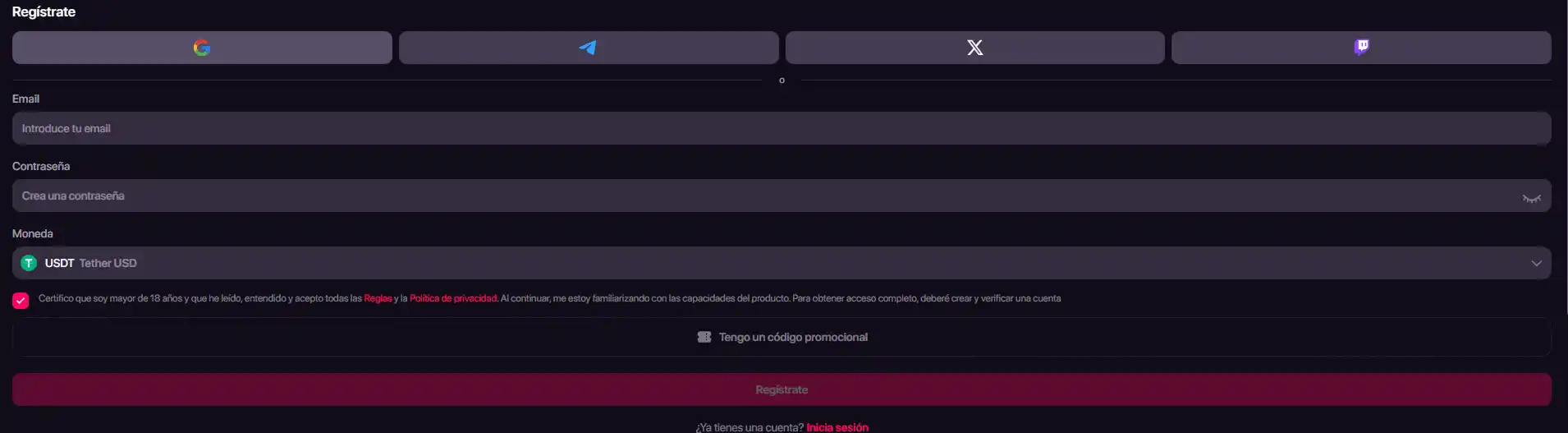 CHEXX welcome bonus or registration artwork showing the first-deposit offer